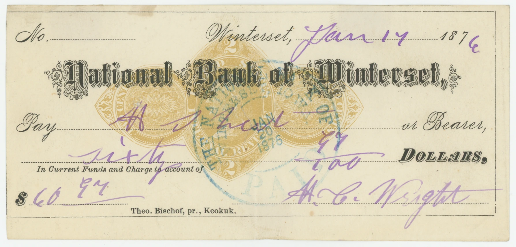RN-D4 National Bank of Winterset