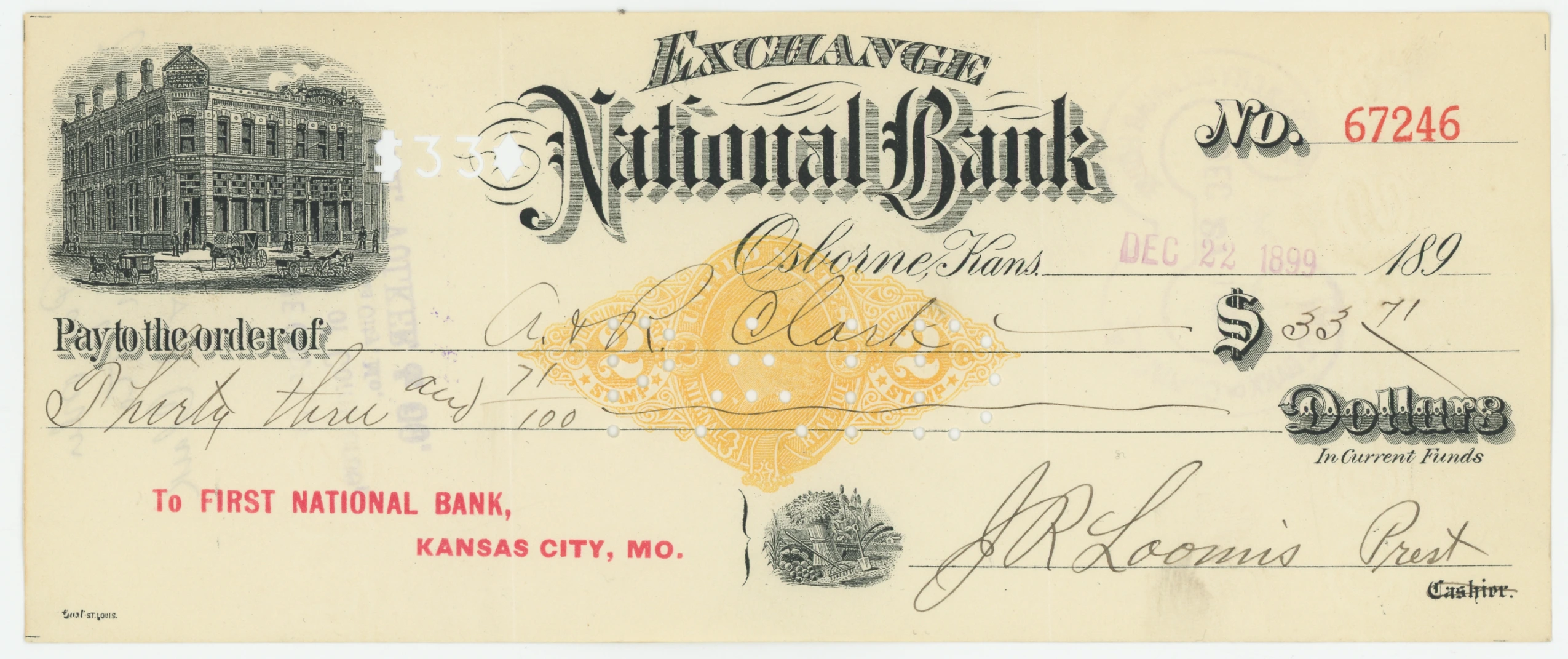 RN-X7 Exchange National Bank