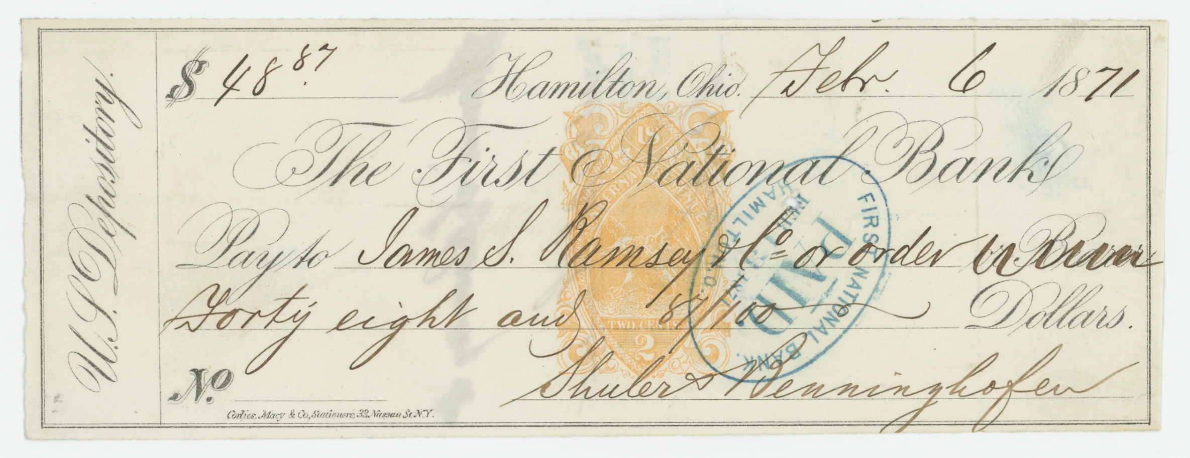RN-B1 The First National Bank