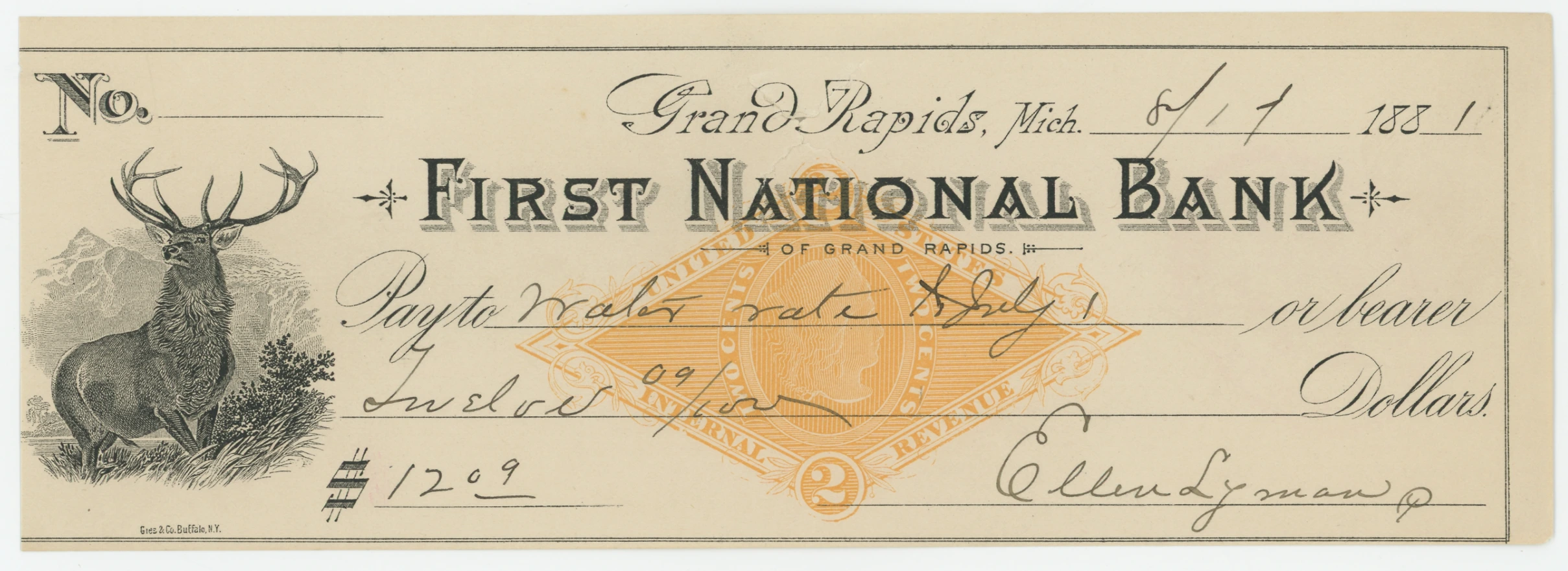 RN-G1 First National Bank of Grand Rapids