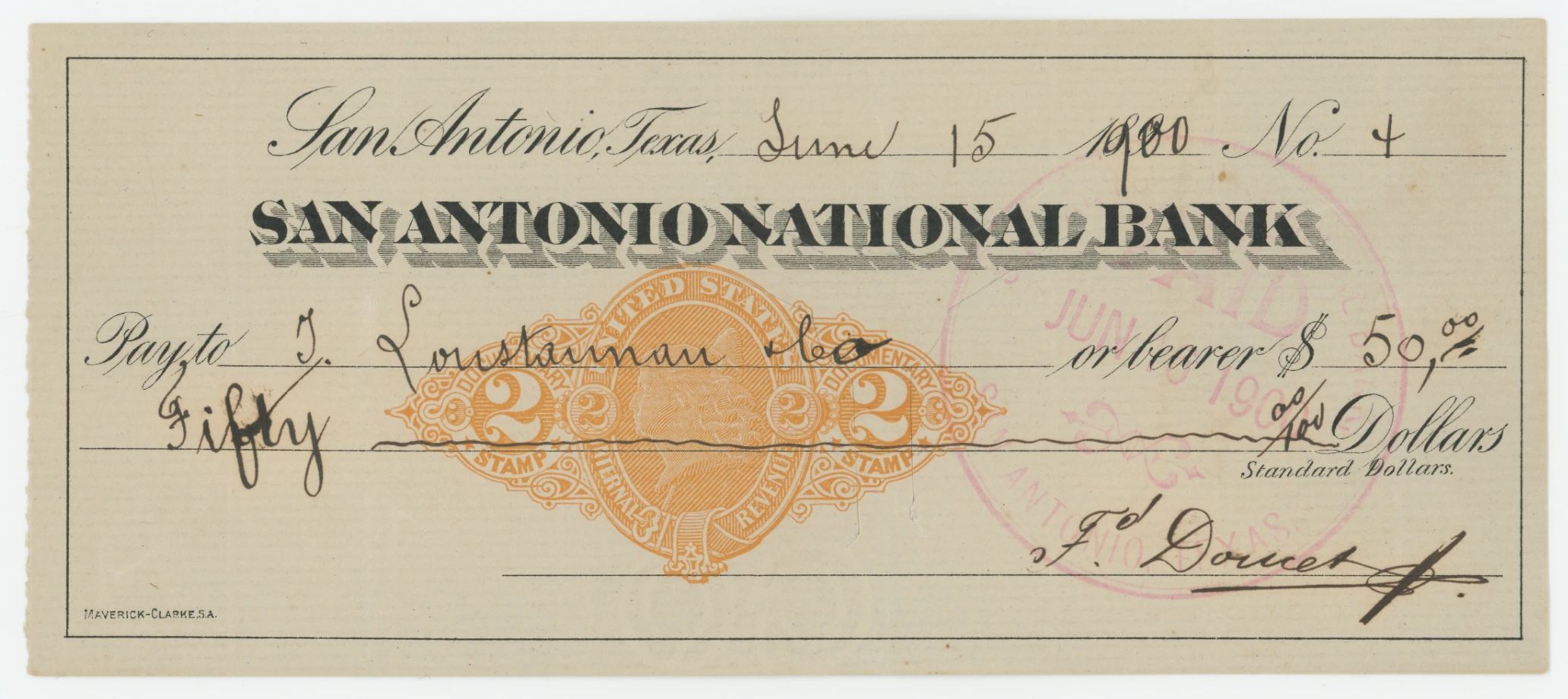 RN-X7 San Antonio National Bank