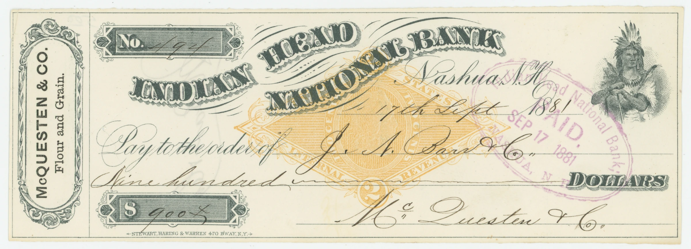 RN-G1 Indian Head National Bank
