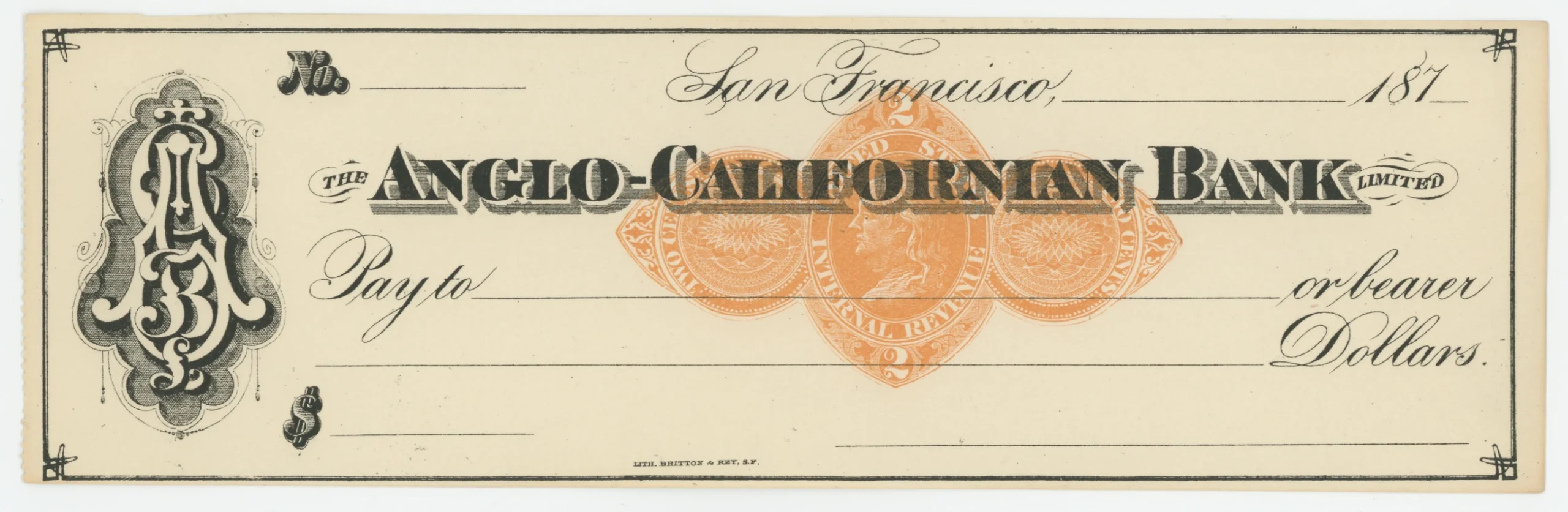 RN-D1 The Anglo-Californian Bank, Ltd.