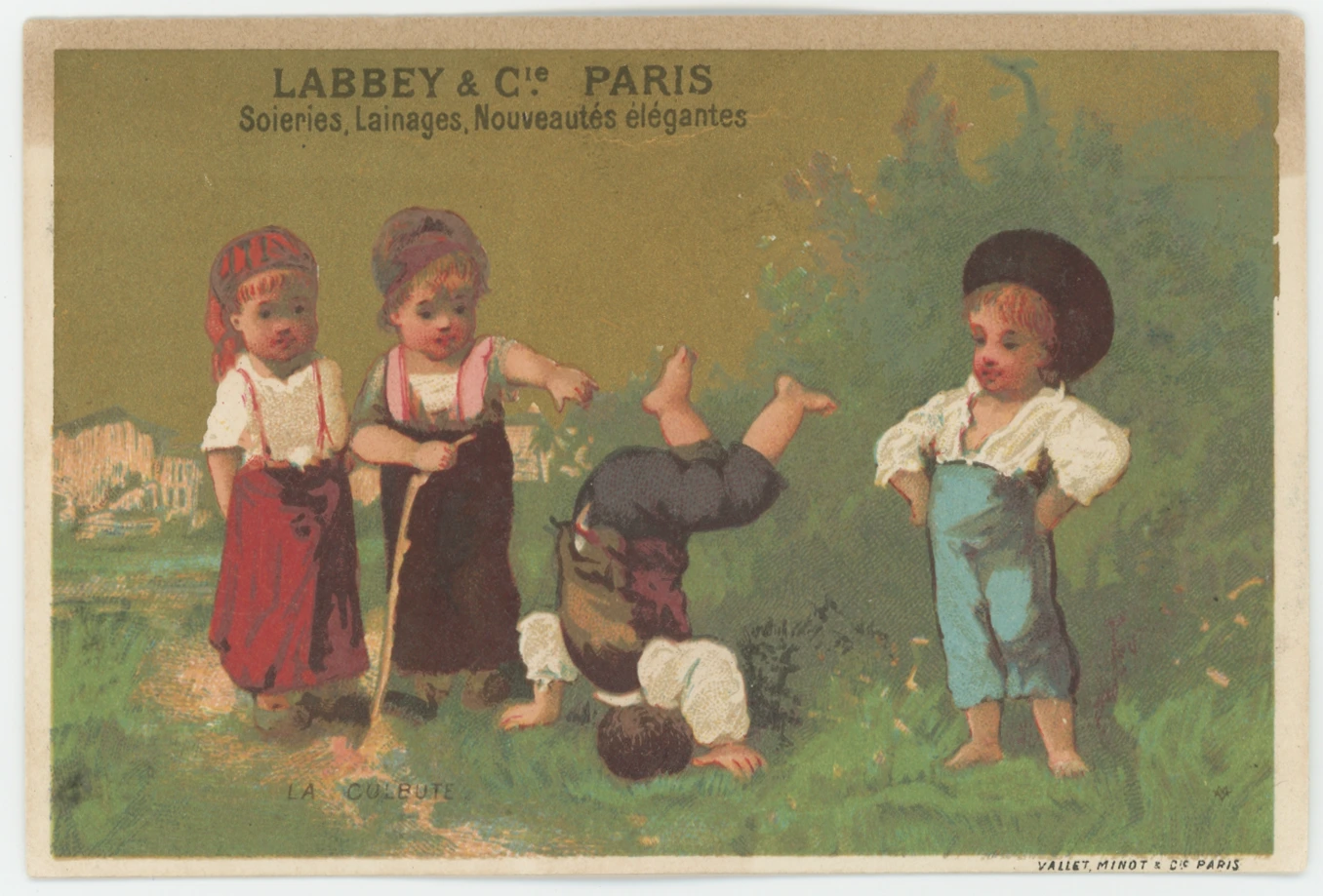 Labbey & Cie., Fabricants, French Trade Card