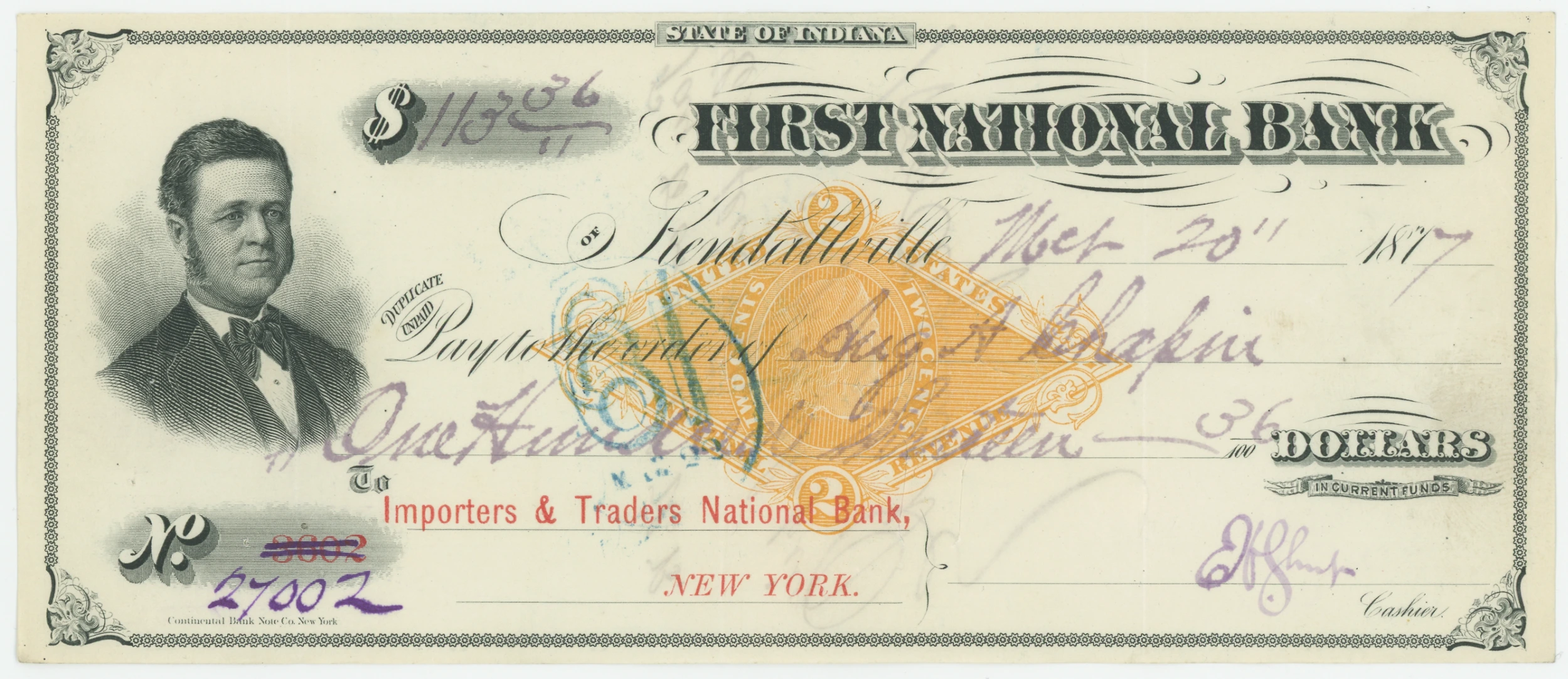 RN-G1 First National Bank of Kendallville