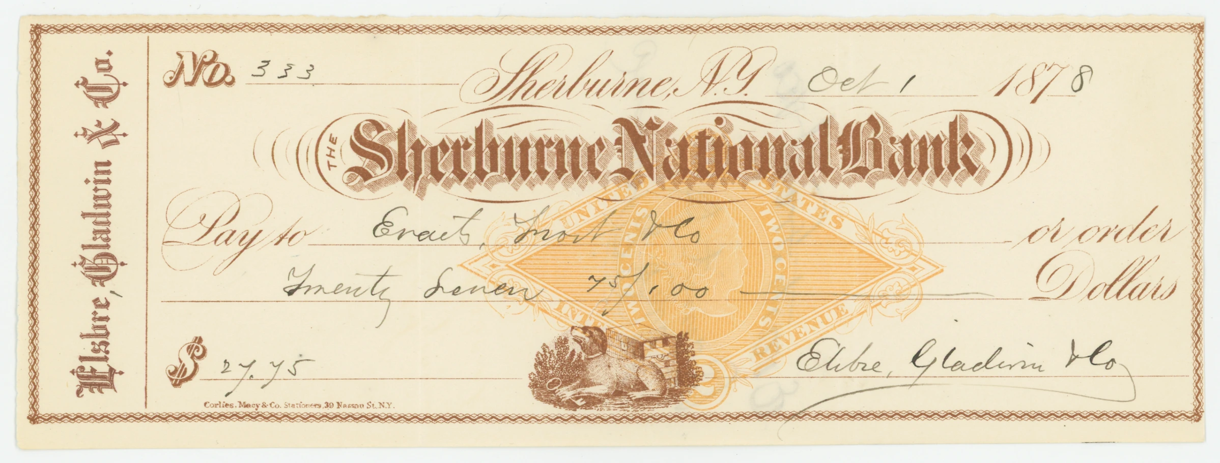RN-G1 Sherburne National Bank
