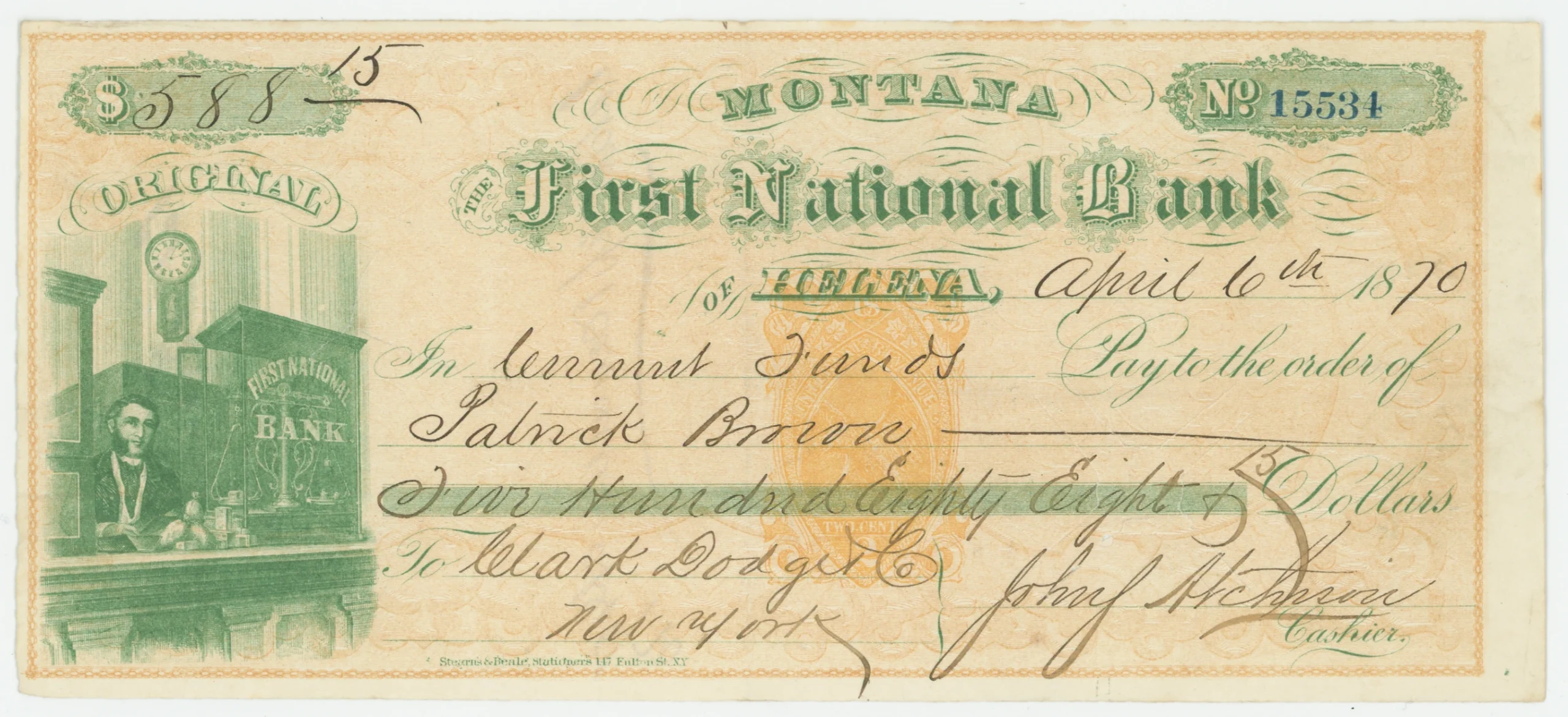RN-B1 The First National Bank of Helena