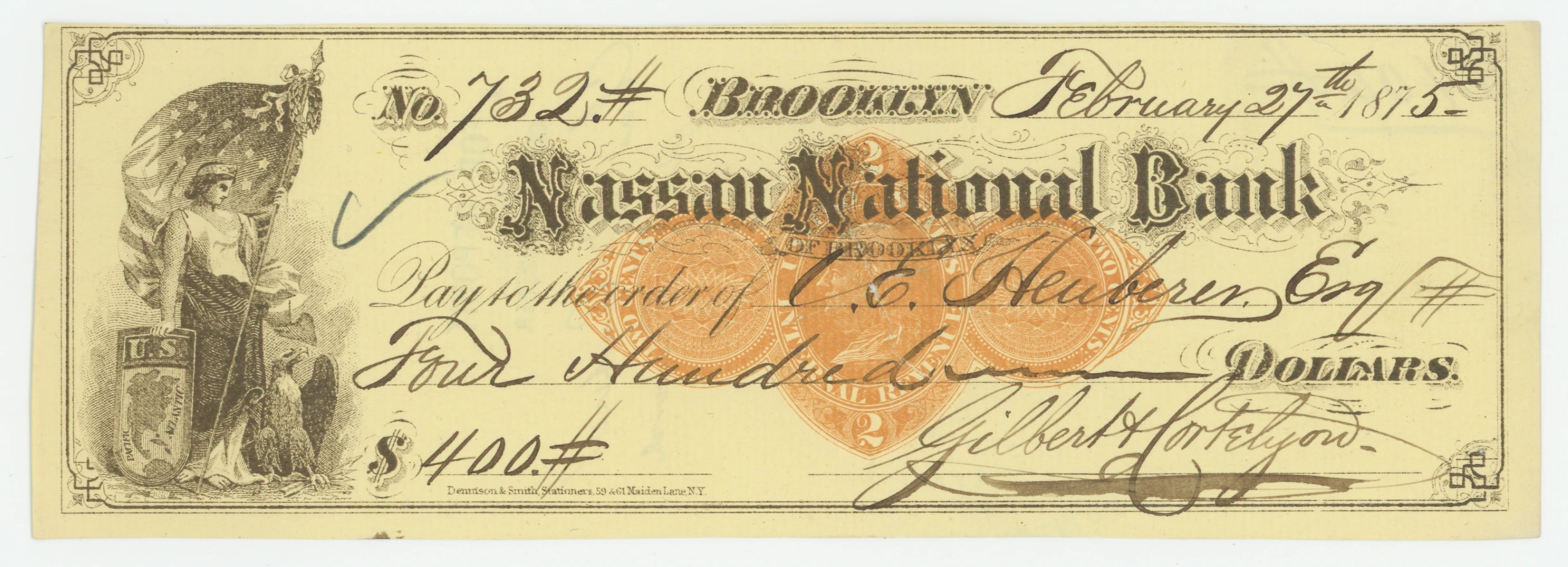 RN-D1 Nassau National Bank of Brooklyn