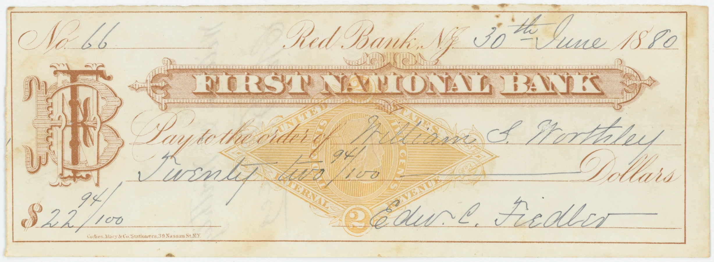 RN-G1 First National Bank