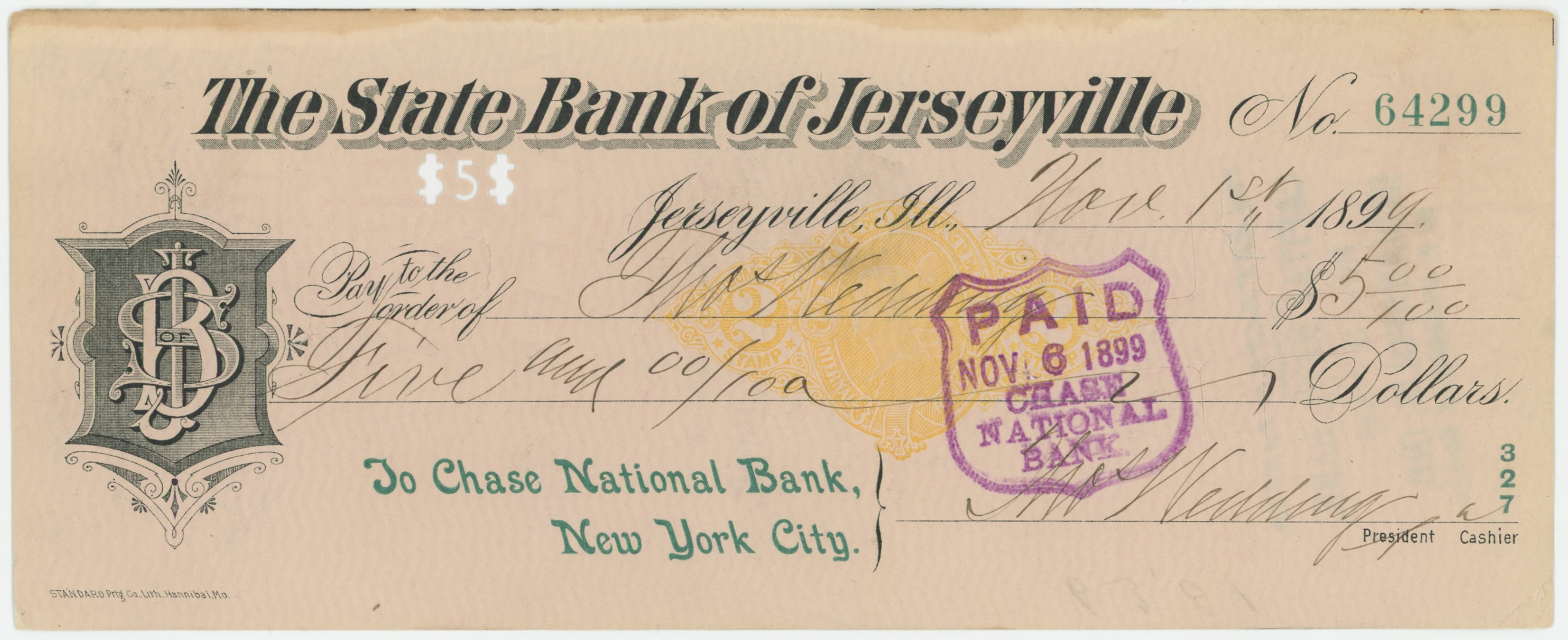 RN-X7 The State Bank of Jerseyville