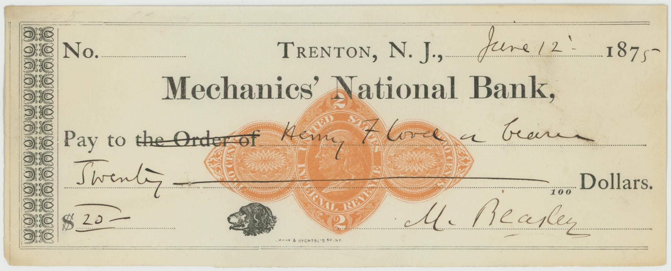 RN-D1 Mechanics National Bank