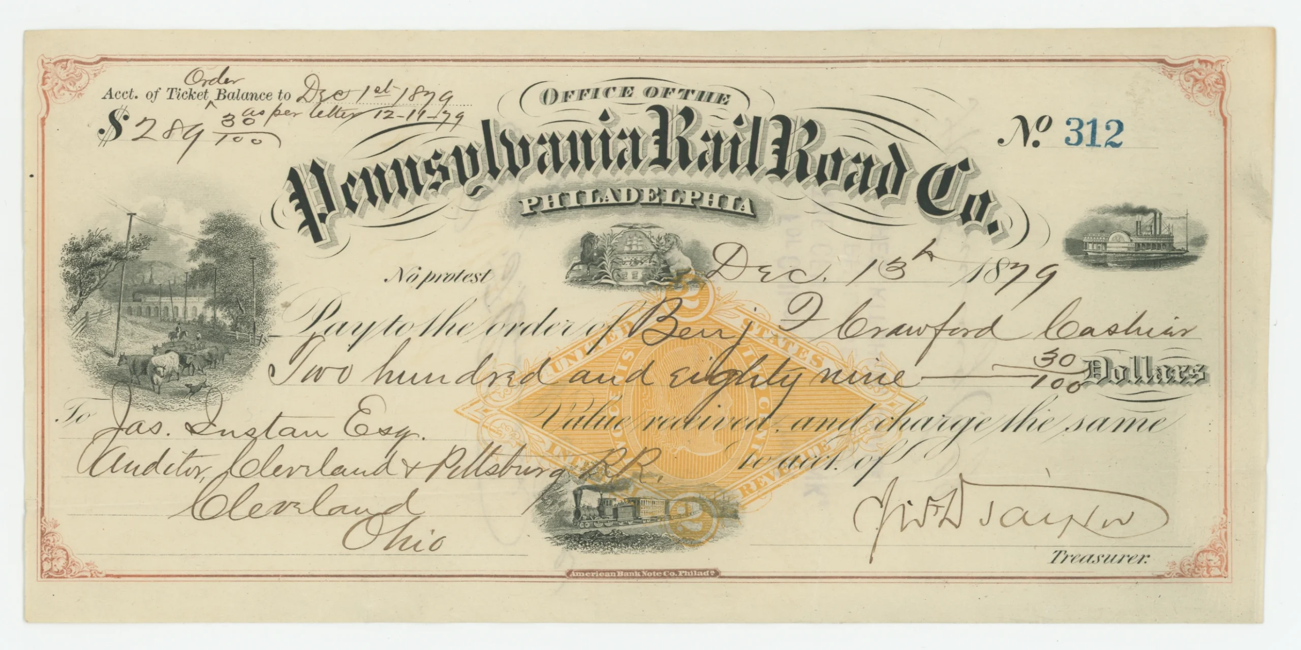 RN-G1 Pennsylvania Rail Road Co., Four Vignettes