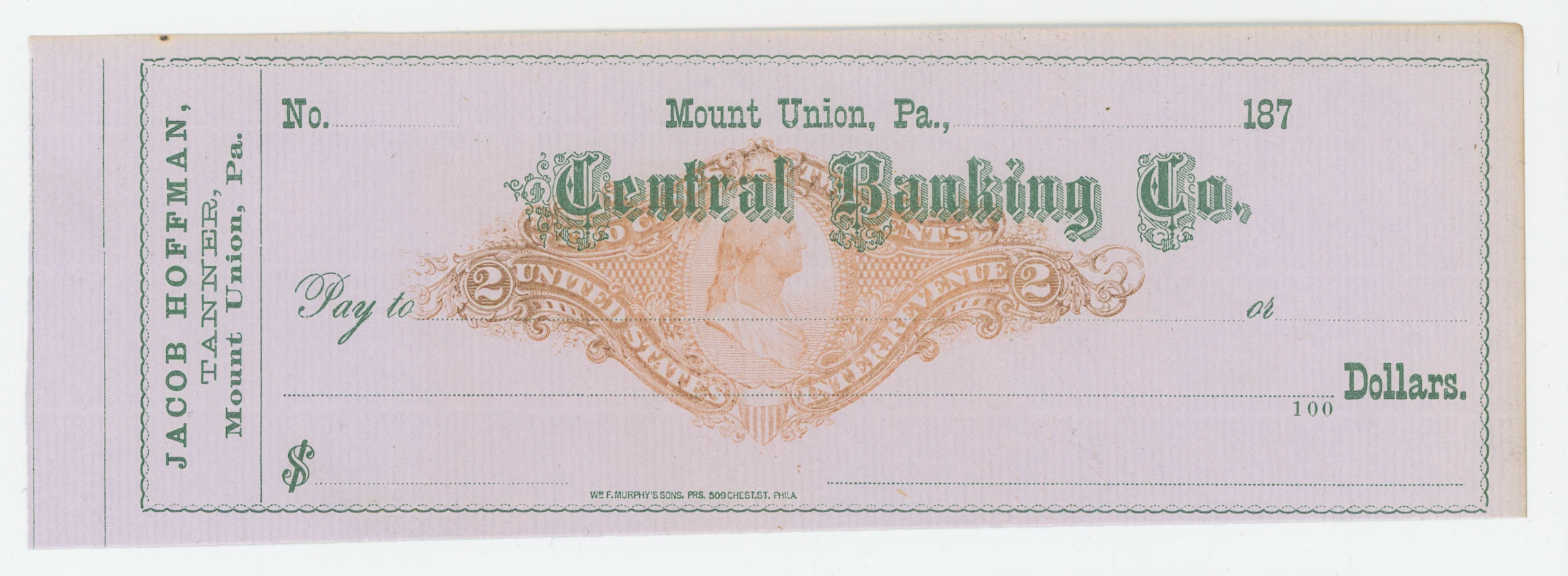 RN-J11 Central Banking Company, Unused