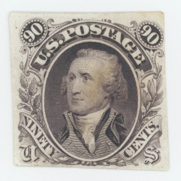 122-E2a 90¢ Small Numeral, Washington Head Die Essay on India
