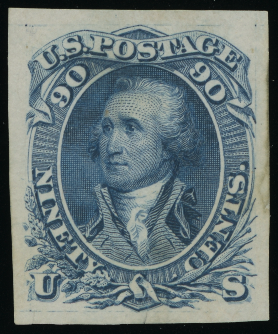 72-E7e (62P3) Essay for the 90¢ Stamp of 1861