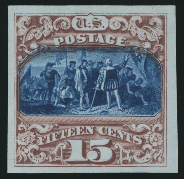 119P3 15¢ Pictorial Plate Proof on India