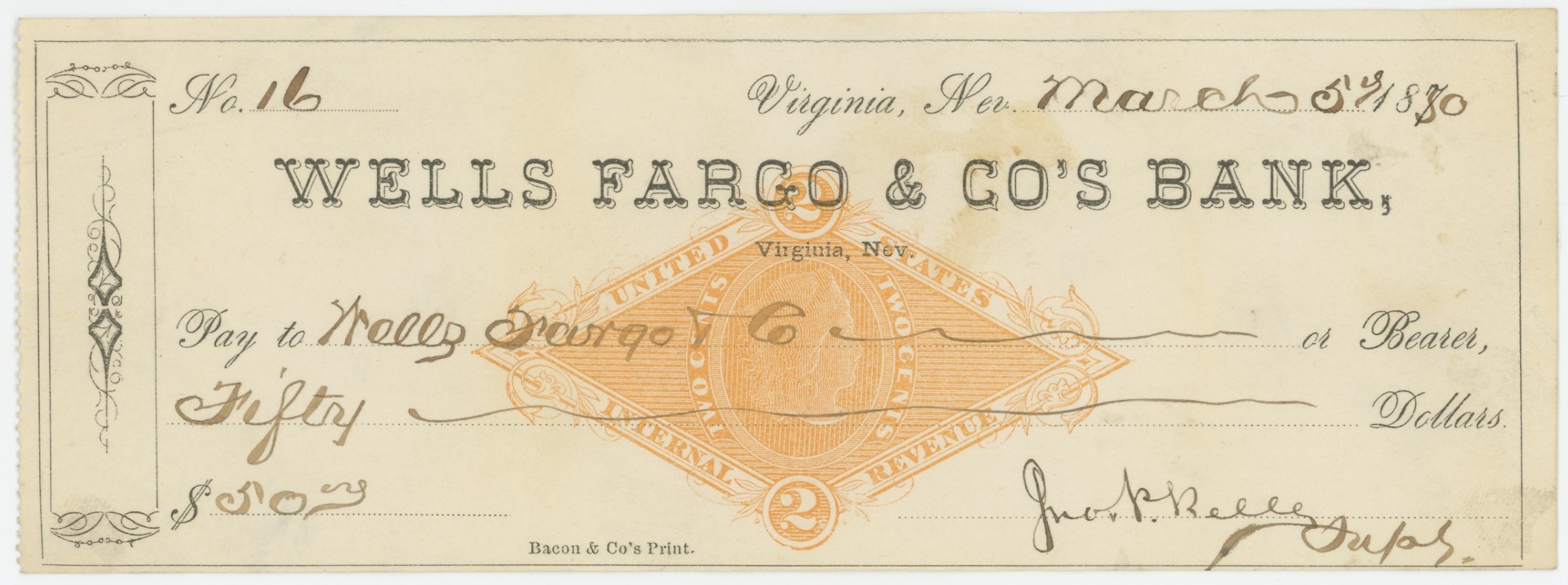 RN-G1 Wells Fargo & Co. Bankers