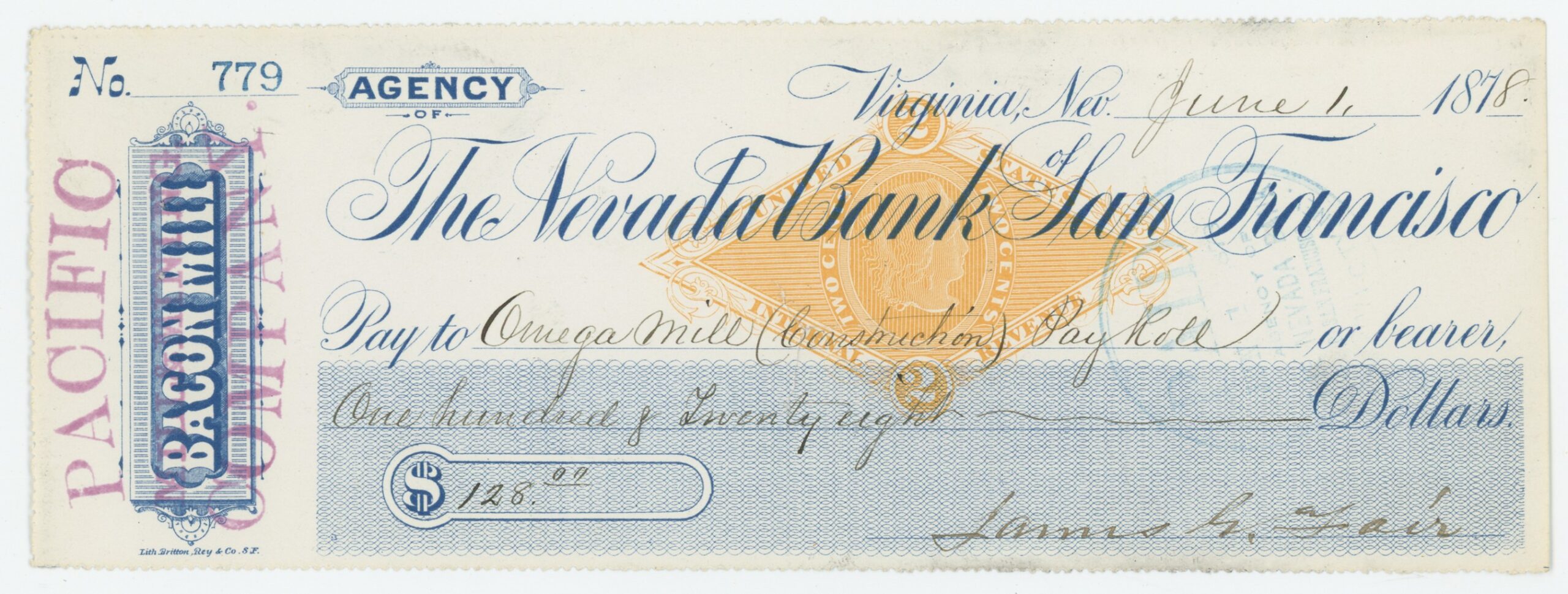 RN-G1 Nevada Bank of San Francisco