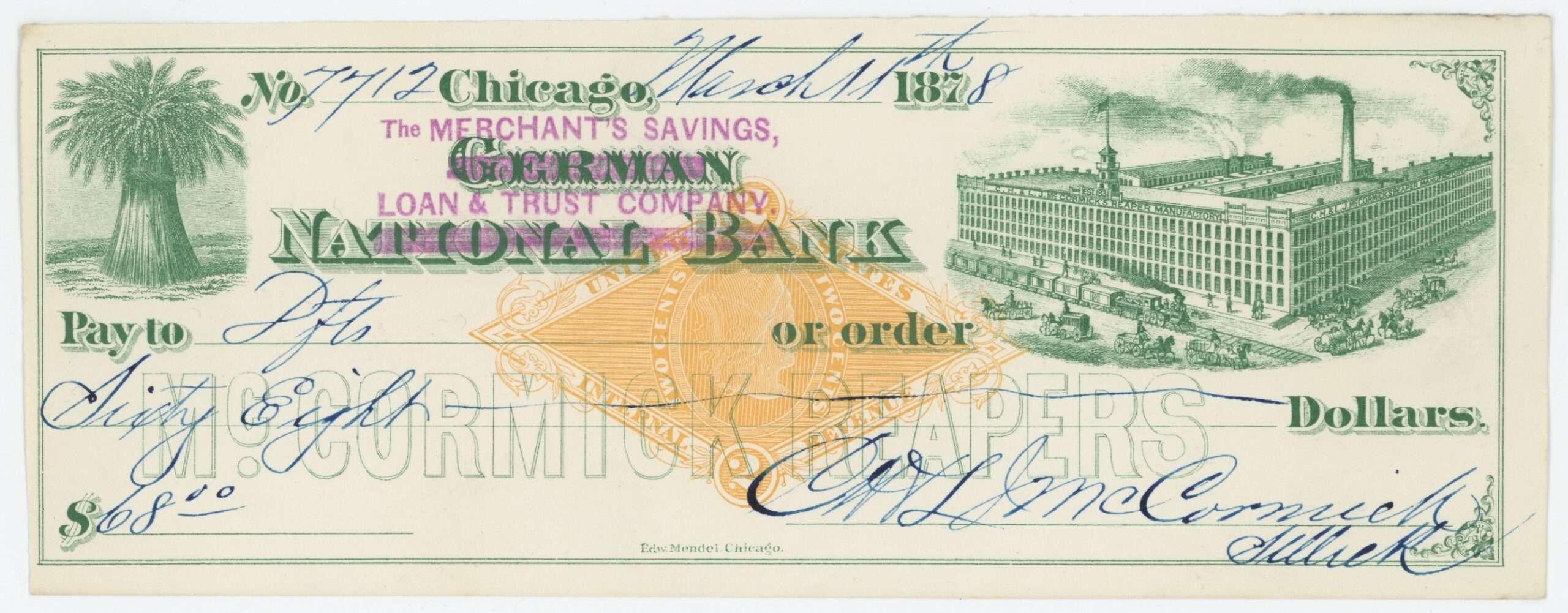 RN-G1 Merchant's Savings Loan & Trust Co.