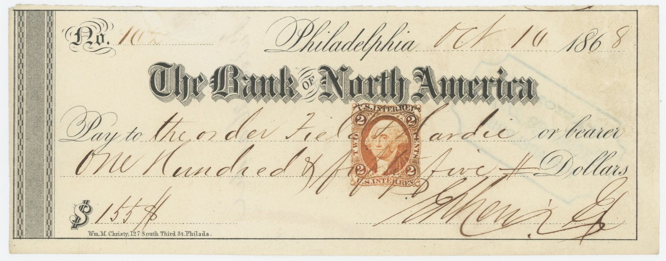 RN-I2 Bank of North America