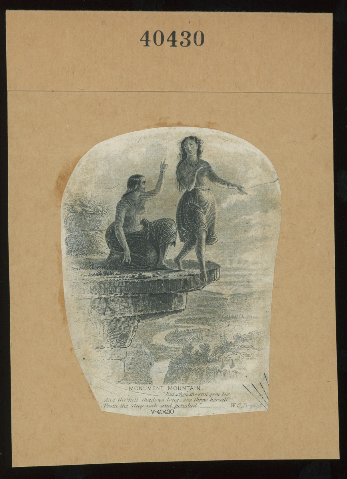 ABNC Vignettes: Native Americans #29 "Monument Mountain"