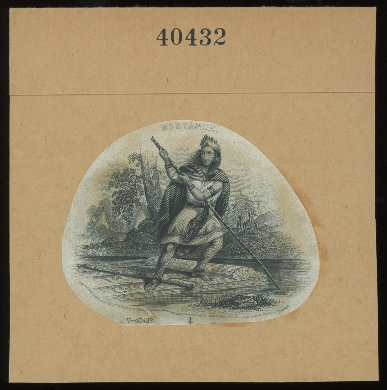 ABNC Vignettes: Native Americans #27 "Weetamoe"