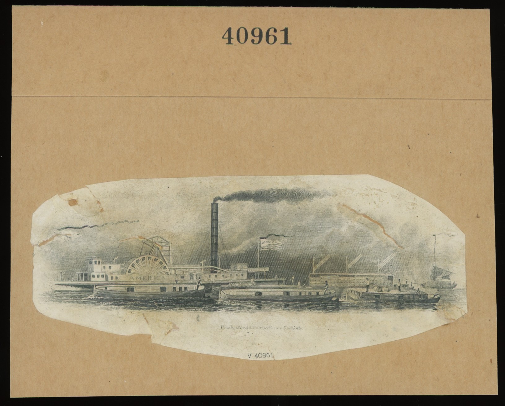 ABNC Nautical Vignette #14: Paddlewheeler "America"