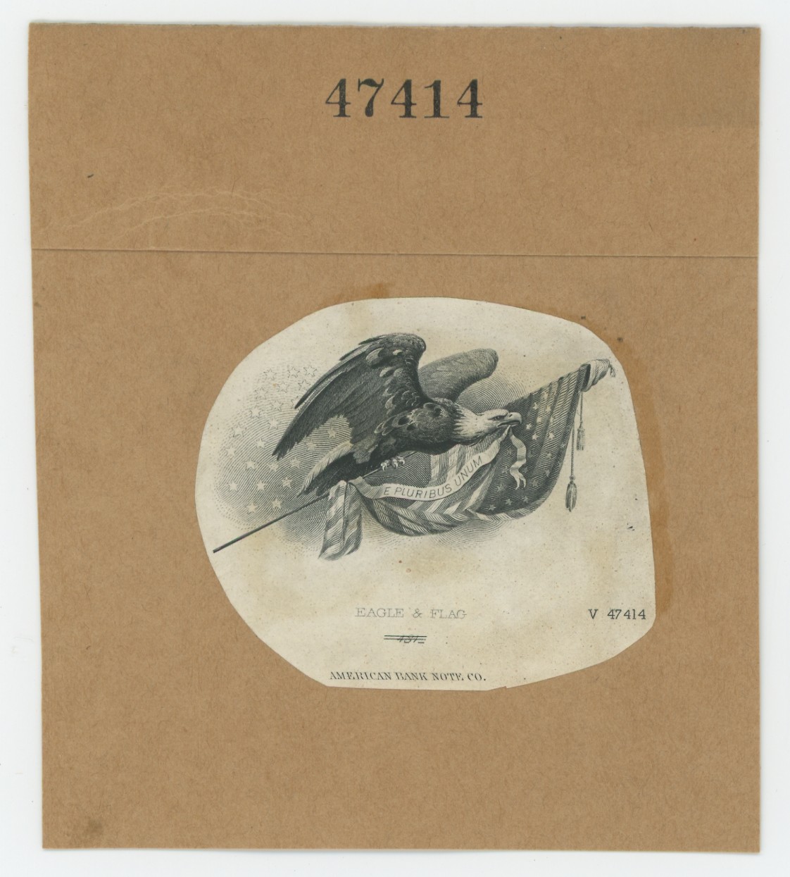ABNC Vignettes: Eagles #15 "Eagle & Flag"