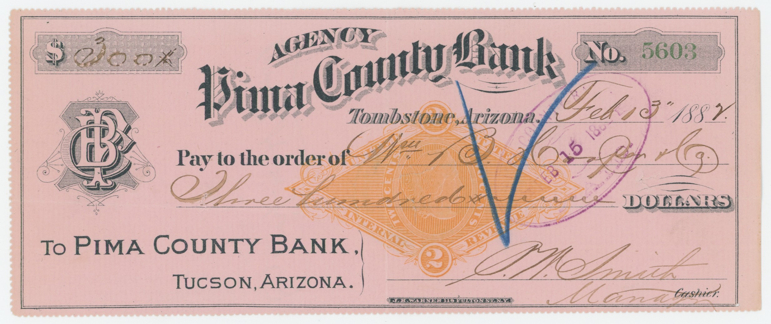 RN-G1 Agency Pima County Bank