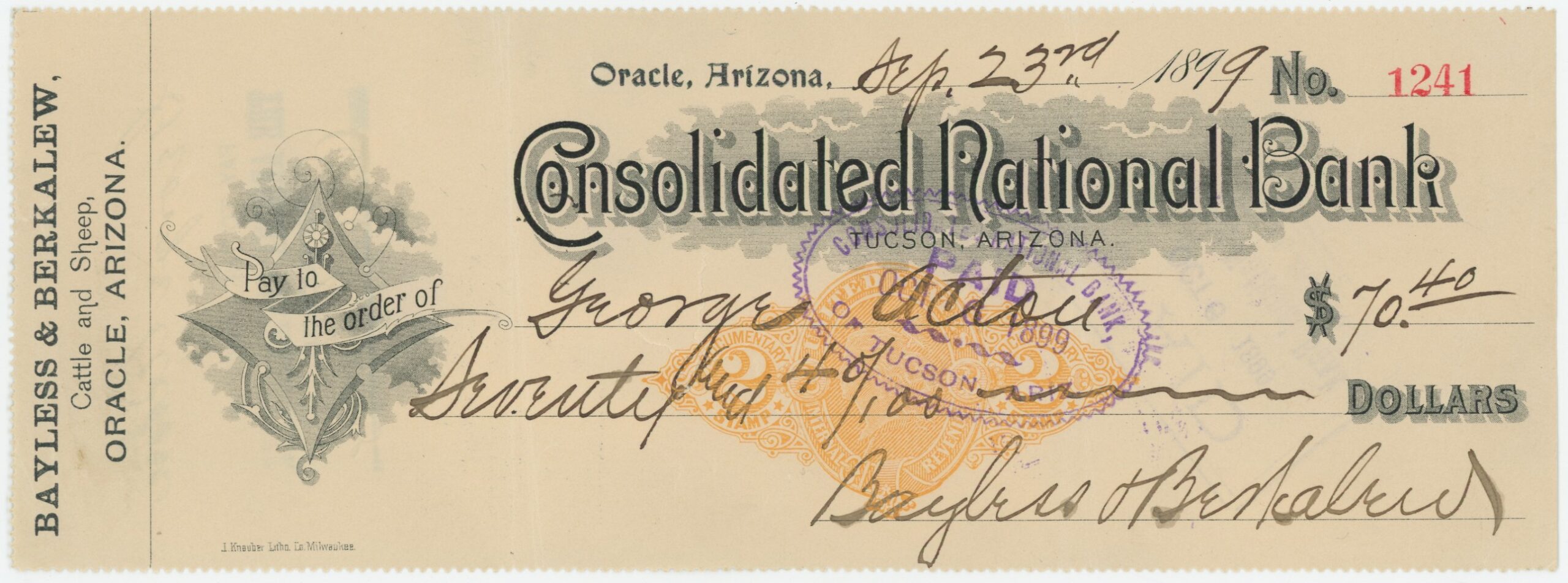RN-X7 Consolidated National Bank