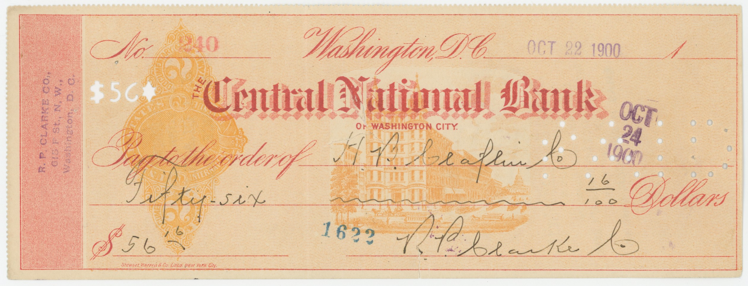 RN-X7d Central National Bank of Washington City (Washington, D.C.)