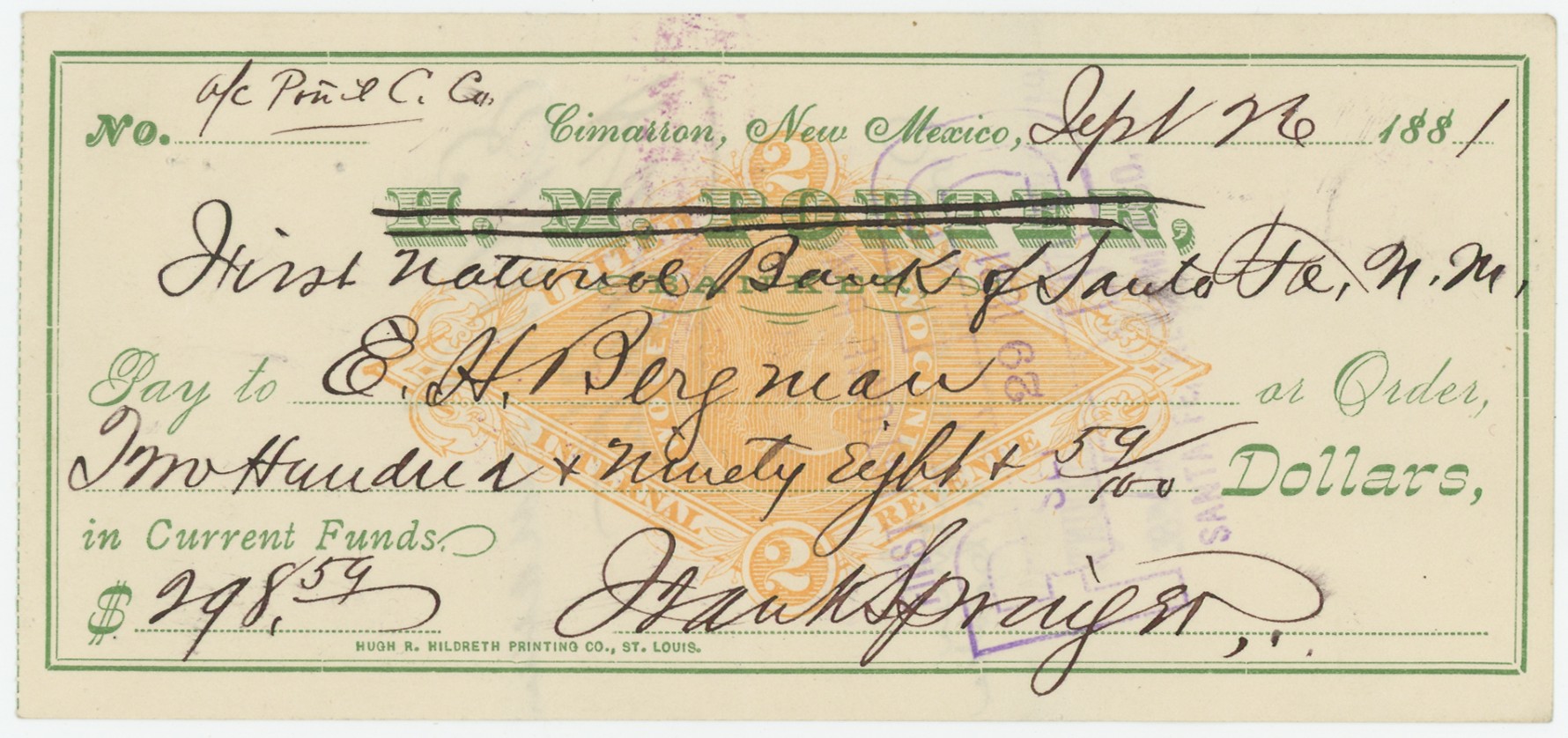 First National Bank of Santa Fe N.M. Make-Over
