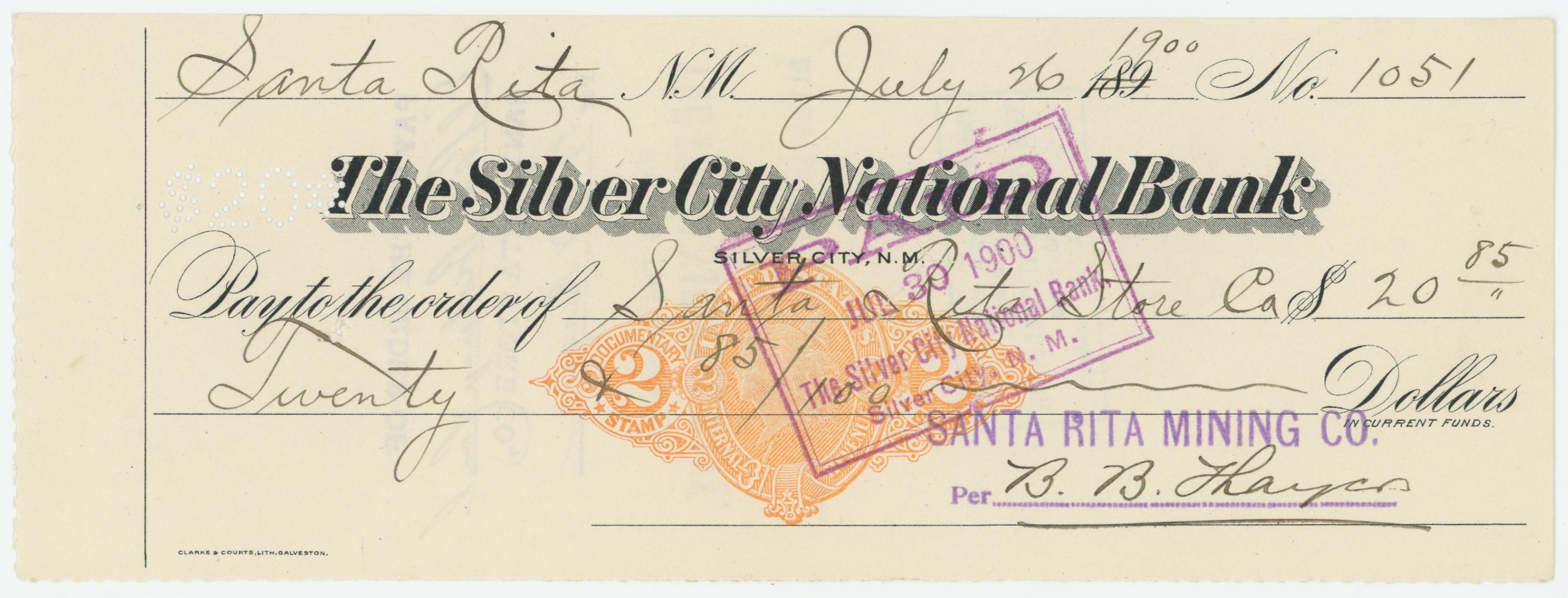 The Silver City National Bank