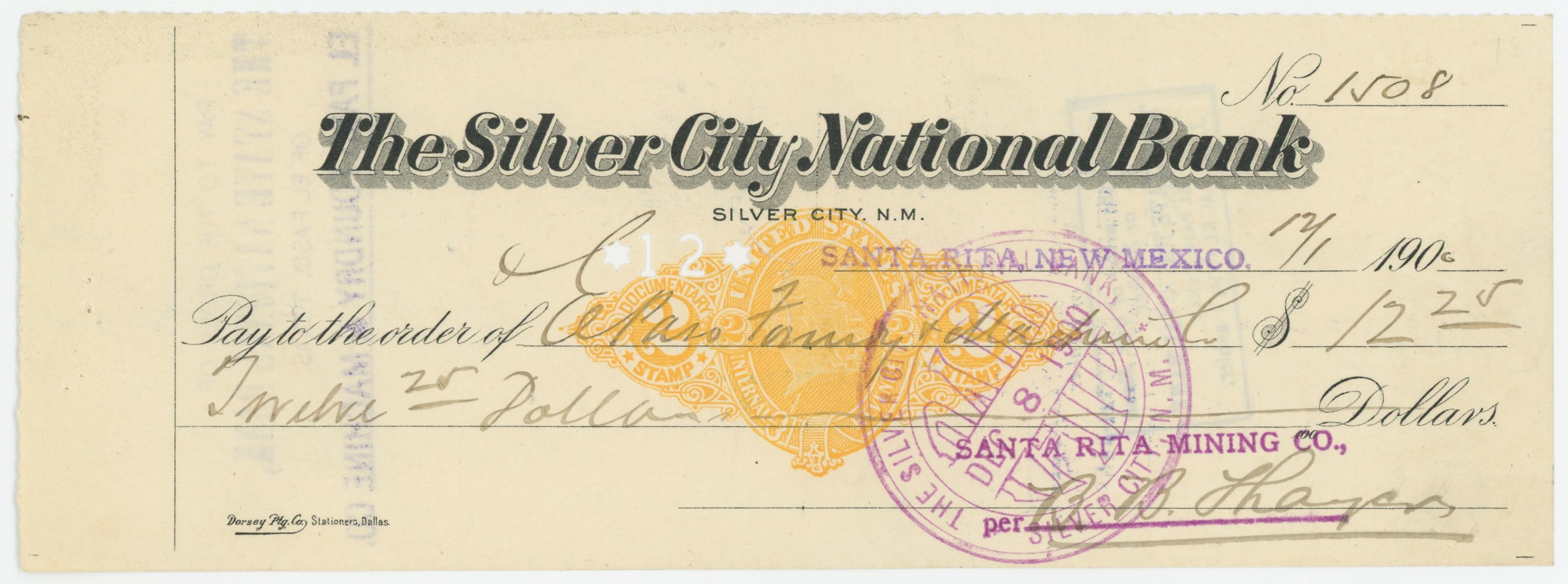 The Silver City National Bank