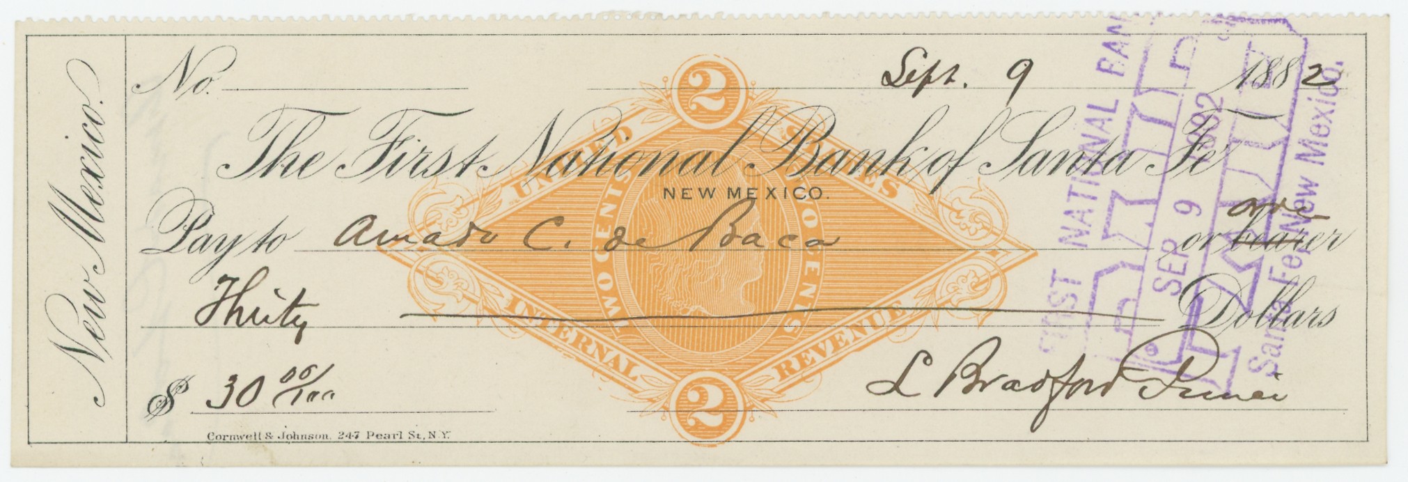 RN-G1 The First National Bank of Santa Fe