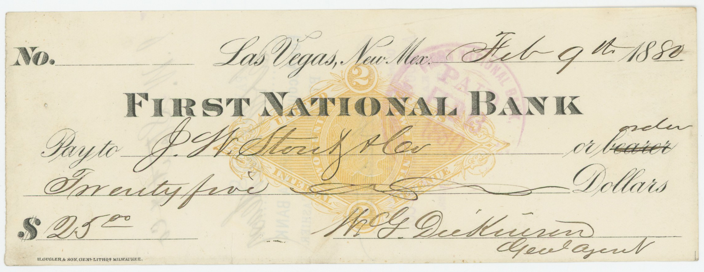 RN-G1 The First National Bank