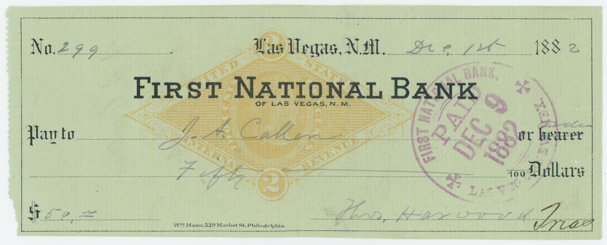RN-G1 The First National Bank