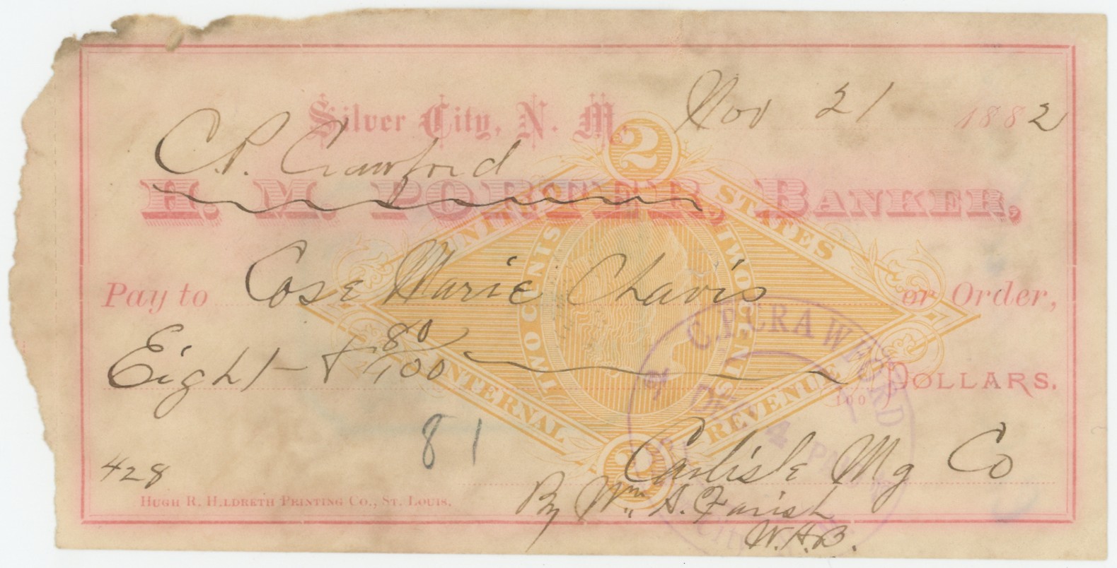 C.P. Crawford Banker