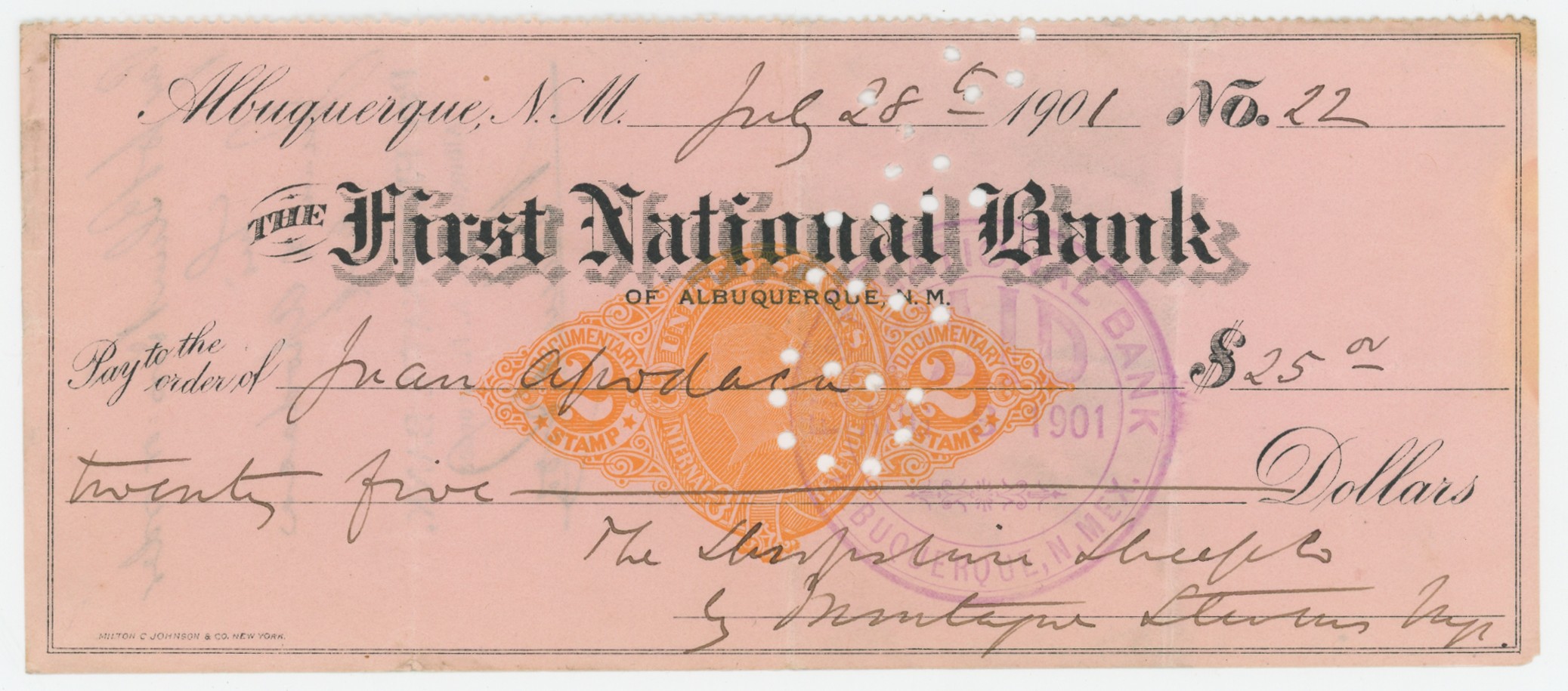 The First National Bank