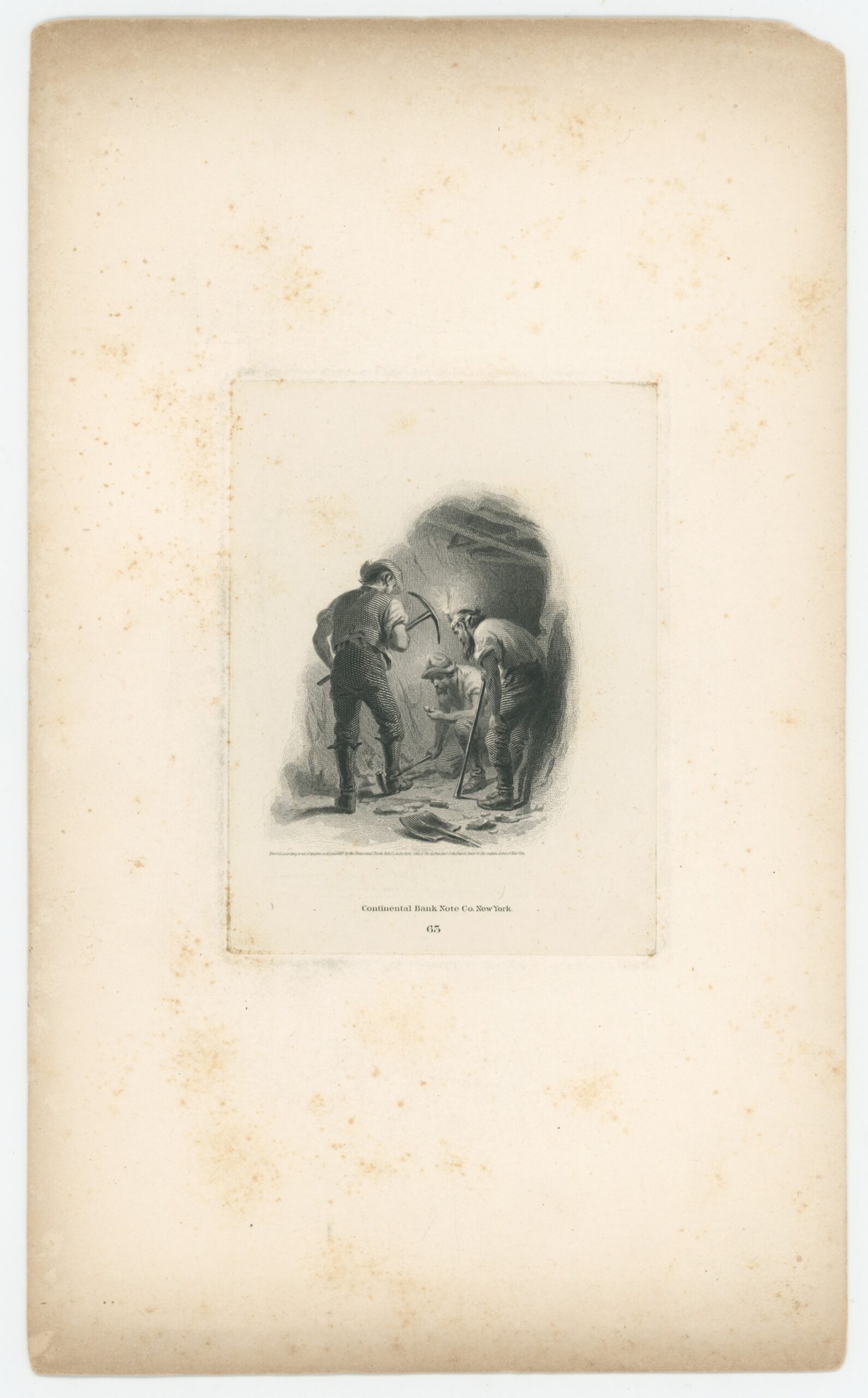 CBNC Mining Vignette Proof for Arizona First National Bank Checks