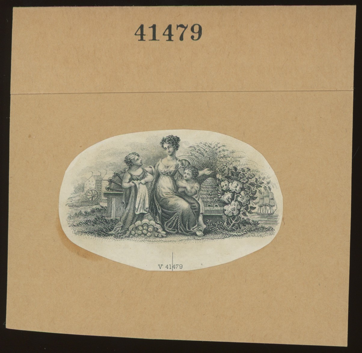 ABNC Allegorical Female Figures: 43