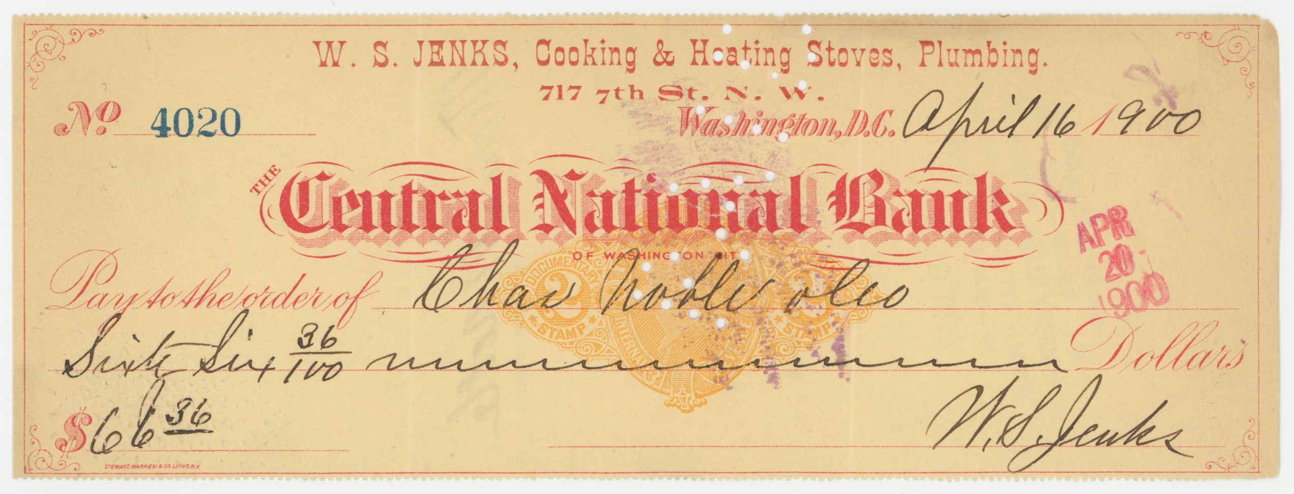 RN-X7 Central National Bank