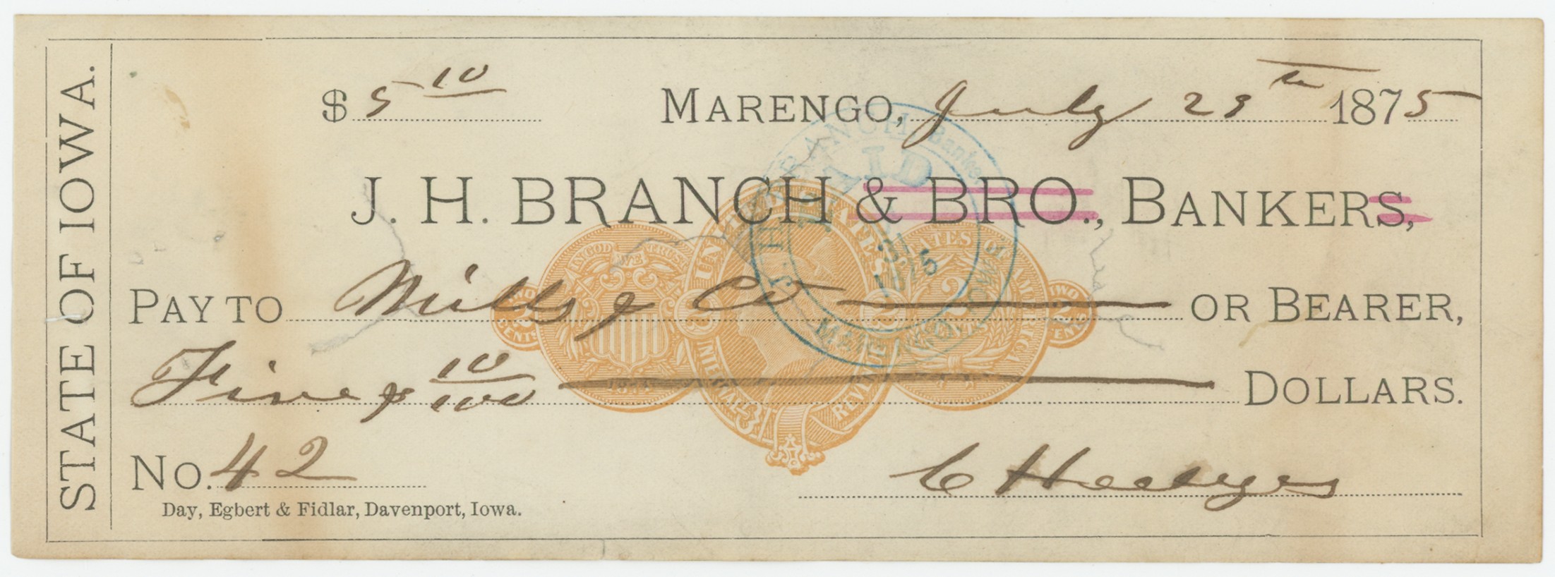 RN-O2 J.H. Branch — Extremely Rare