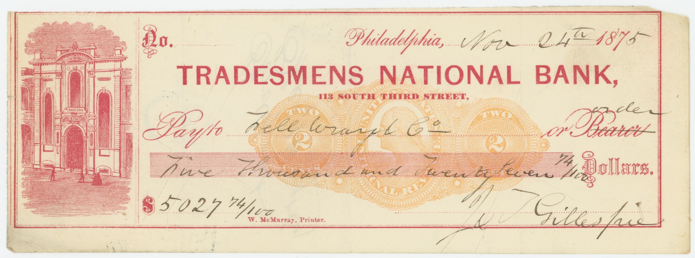 RN-K6 Tradesmens National Bank