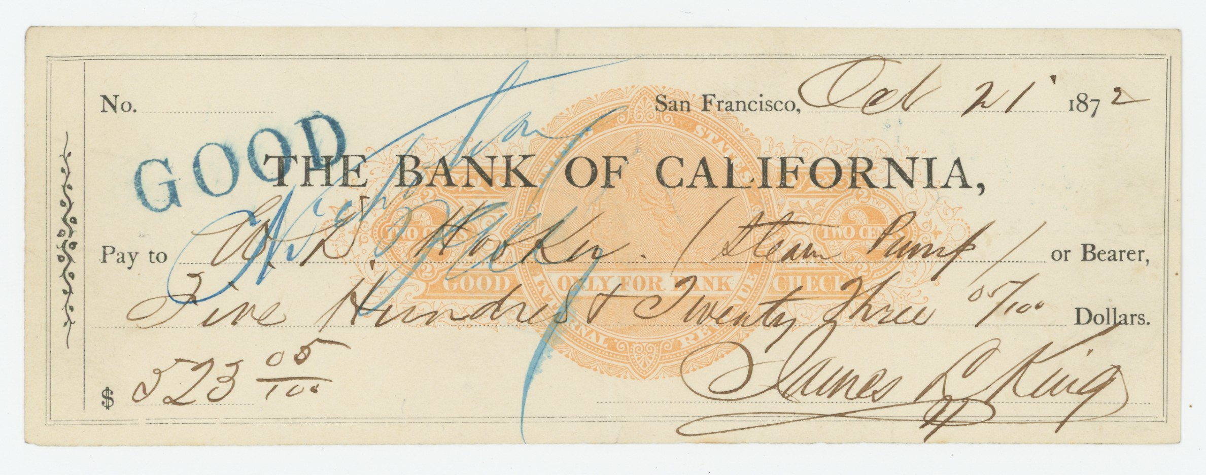 RN-C21 The Bank of California