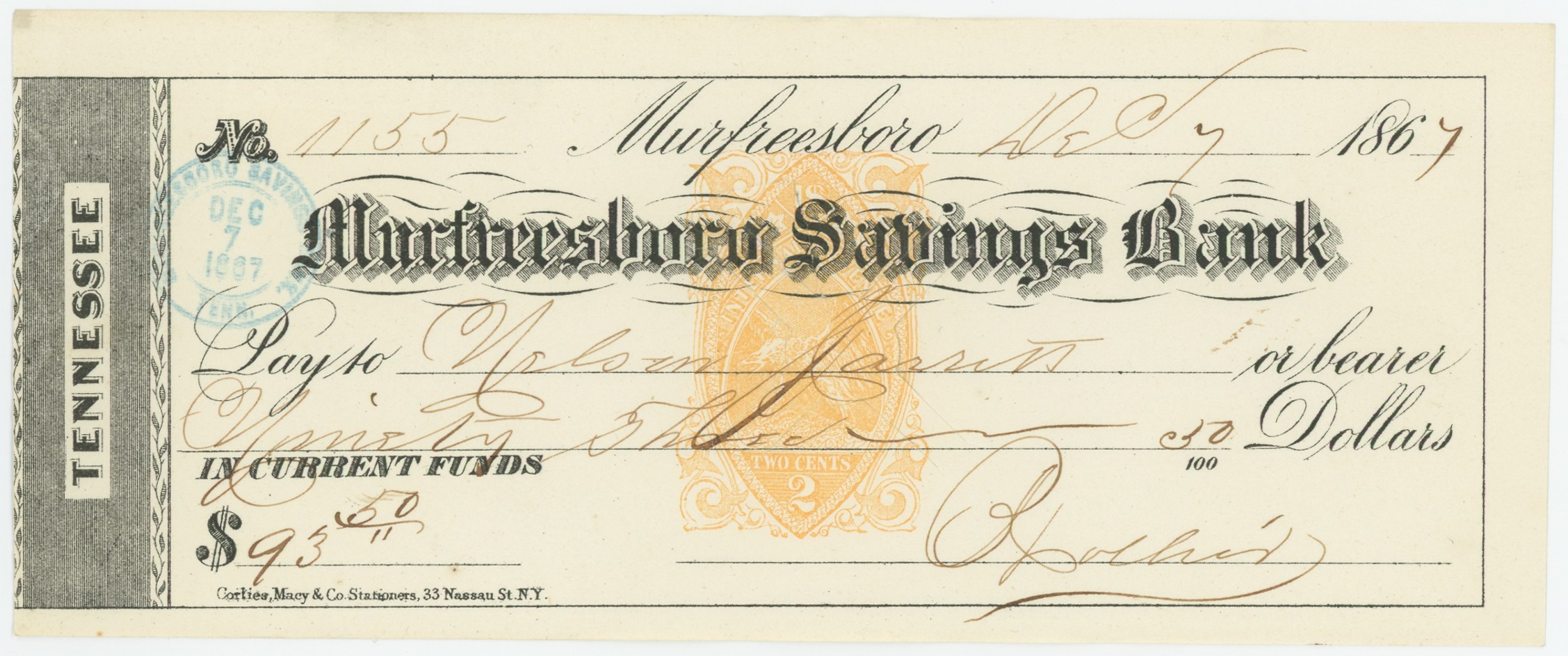 RN-B1 Murfreesboro Savings Bank