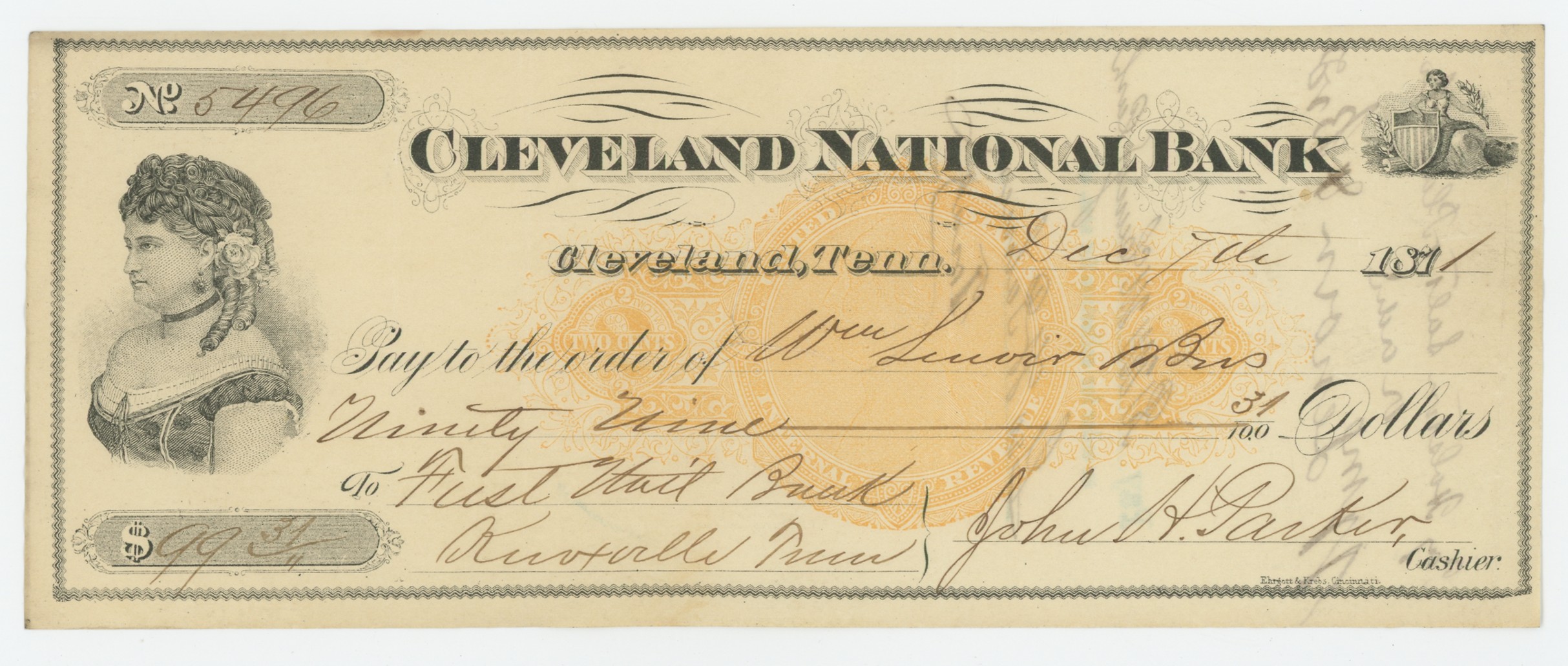 RN-C1 Cleveland National Bank