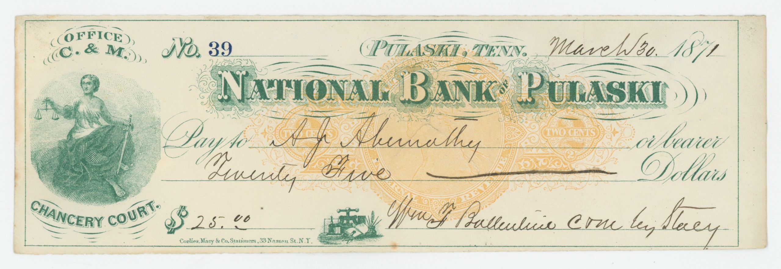 RN-C1 National Bank of Pulaski