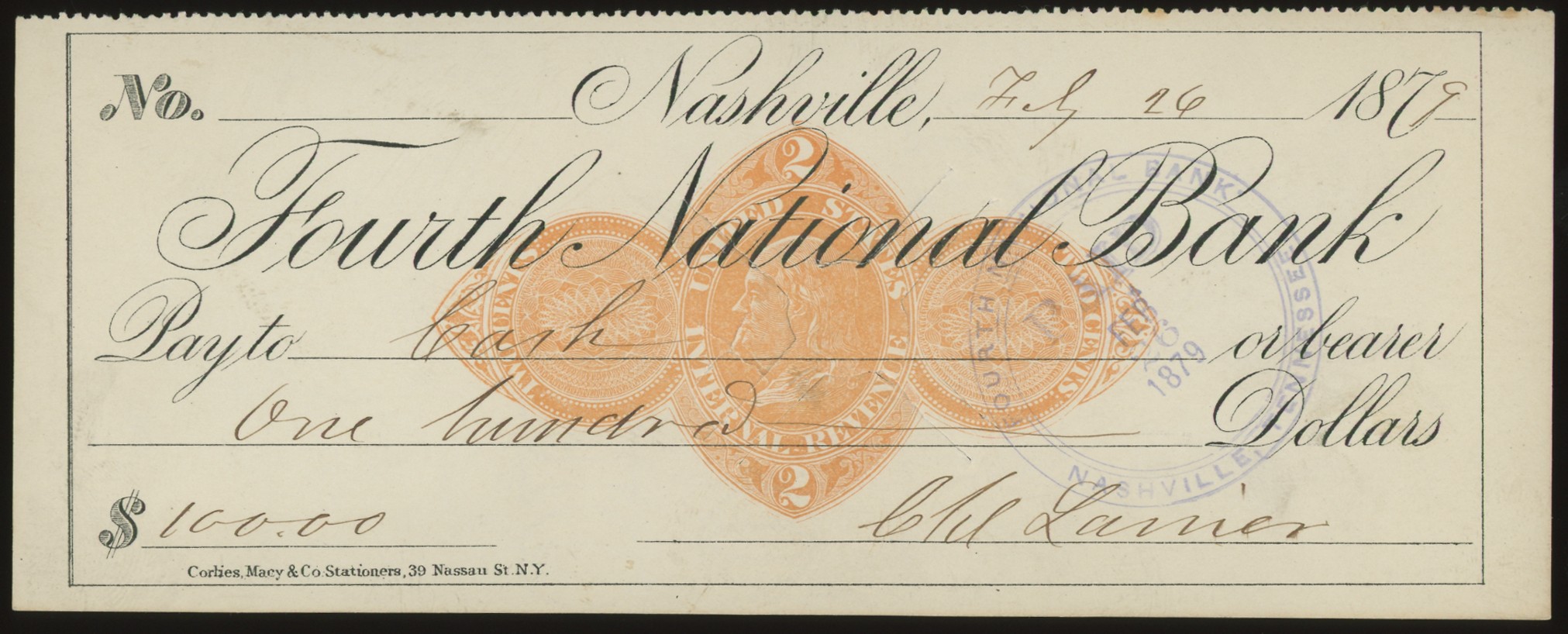 RN-D1 Fourth National Bank