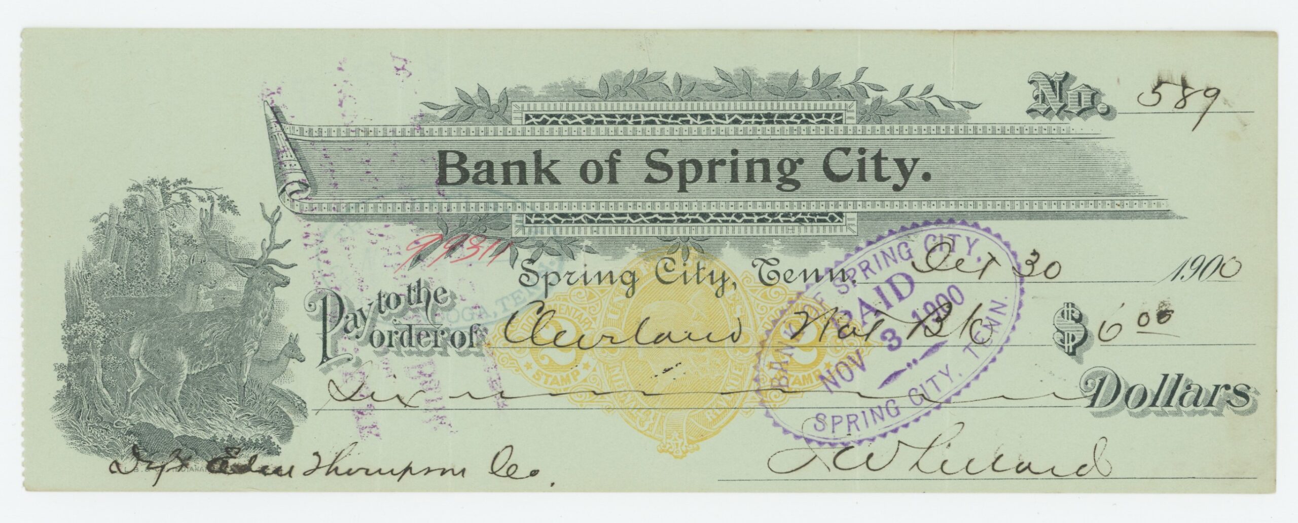 RN-X7 Bank of Spring City